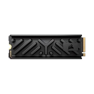 Corsair MP700 Elite 4TB PCIe 5.0 NVMe M.2 SSD with Heatsink – Up to 9,400 MB/s Read, 8,100 MB/s Write, Gen5 Speed for PC & Laptop – Black