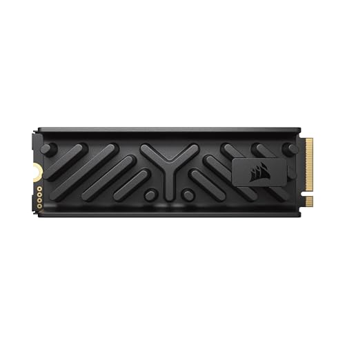 Corsair MP700 Elite 4TB PCIe 5.0 NVMe M.2 SSD with Heatsink – Up to 9,400 MB/s Read, 8,100 MB/s Write, Gen5 Speed for PC & Laptop – Black by Corsair - Used condition
