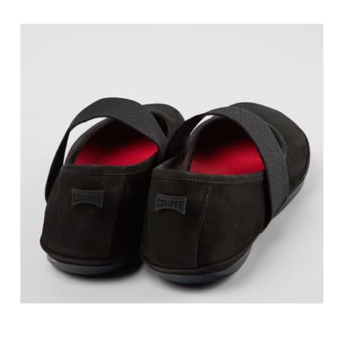 Camper Para Mujer. 21595-254 Manoletinas De Piel Right Negro (37), Plano, Ninguno, Casual - 3