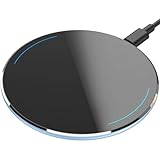 TOZO 2025 Upgraded Wireless Charger 15W Max Fast Wireless Charging Pad Compatible with iPhone 16/16 Plus/16 Pro Max /15/14/13/SE/12 Series, Samsung Galaxy S24/S23/S22 Series (No AC Adapter)