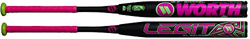 Worth WWATML-3-25.5 Legit Mln 13.5 XL Reload 34x25.5 Softball Bat