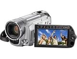Canon FS10 Camcorder (HDD/SD Hybrid, 8GB, 45-fach opt. Zoom, 6,9cm (2,7 Zoll) Display)
