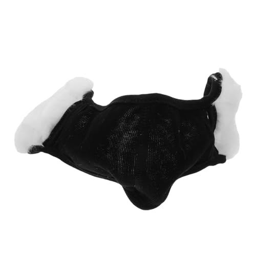 VANZACK Unisex Fleece Face Mask with Earmuffs Windproof Winter Mouth Cover for Outdoor Sports Comfortable and Breathable Design for Cycling and Skiing Activities Grey