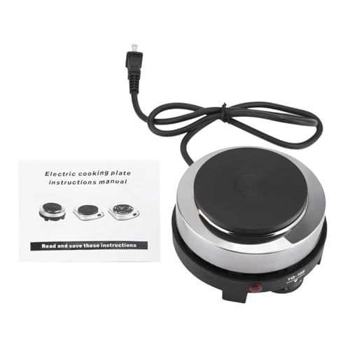 Mini Electric Stove, Portable 500W Small Induction Stove, Multi Functional Home Heater, Home Kitchen Hotplates Hotplate (US Plug 110V)