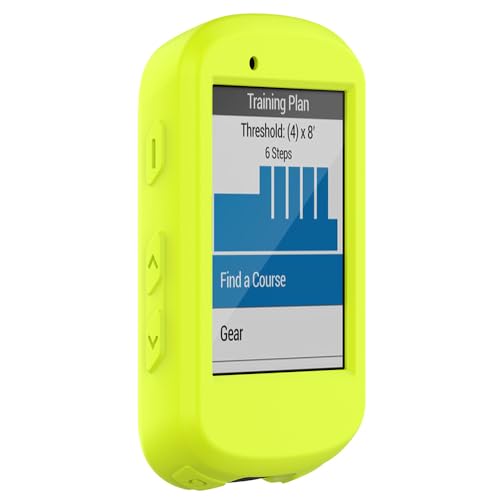ACETCHS Funda compatible con Garmin Edge 530, funda de silicona para GPS para bicicleta (verde)