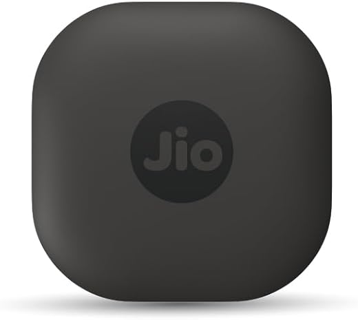 JioTag Air for iOS|Apple Find My Network Item Finder| Worldwide Tracking for Keys, Wallets, Luggage, Pets, Gadgets and More|1+1 Year Battery| No…