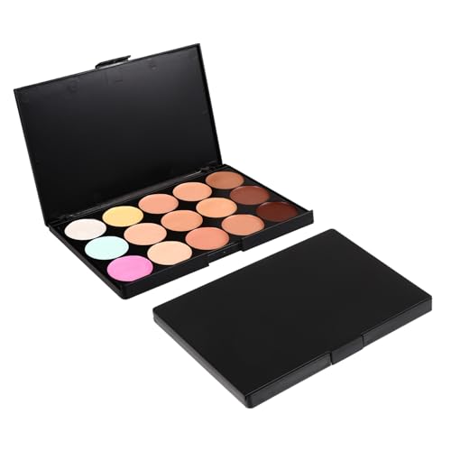 FRCOLOR 2個色コンシーラーパレット ウォータープルーフ 隠しクリーム メイクアップファンデーション 写真撮影用 コスメ