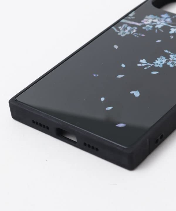 Amazon.co.jp: 岩座 スマホケース iPhone13/14スクエア衣螺鈿 2SJP3149