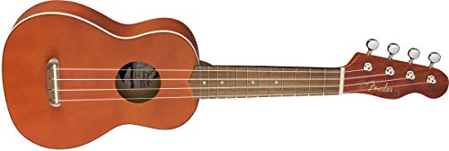 Fender Venice Ukulélé soprano Naturel - Les Beatles, Paul McCartney, John Lennon, RIngo Starr, George Harrison Fender Venice Ukulélé soprano Naturel – Image 4