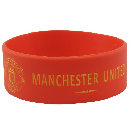 M United Soccer Silicon Wristband for Unisex Red (B0CBMNYS8G) Amazon Price History, Amazon Price Tracker
