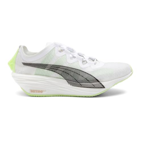 PUMA Womens Fast-FWD Nitro Elite Run 75 Running Sneakers Shoes - White - Size 8.5 M