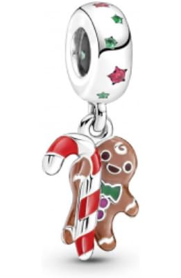 Abalorio de hombre de jengibre plata 925, el regalo ideal para pulseras Chamilia y Biagi