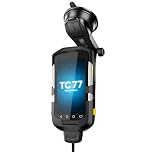 Car Mount Charger for Zebra Symbol TC77 TC70 TC72 TC75 TC70X TC75X Handheld Barcode Scanner - Vehicle Holder with 5V 2A Cigarette Lighter Charging Cable