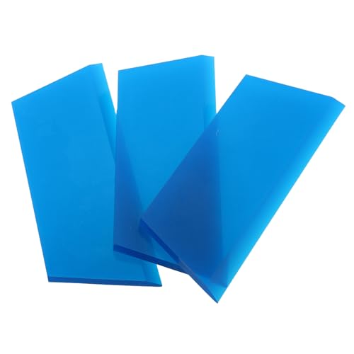 Racleta azul para vinilo de coches con acabado sin burbujas en ventanas de vidrio 1