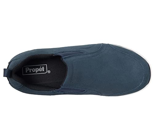 Image of Propet Mens Cash Slip On Sneakers Shoes Casual - Grey
