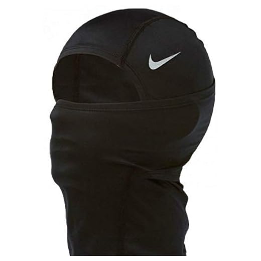 Nike Pro Combat Hyperwarm Hydropull Hood (Black, OSFM)