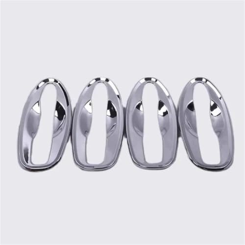 Schnelle Installation Carbon Fiber Chrome Auto Türgriff Schüssel Abdeckung Für Nissan X-Trail T32 MK3 2014-2019 X Trail XTrail Auto Zubehör Aufkleber(Style3)