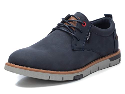 REFRESH - Zapato para Hombre - Cierre con Cordones - Color Navy - Talla 41