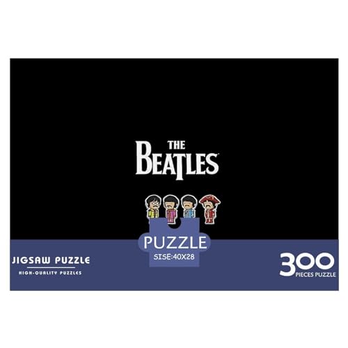 Puzzle 300 pièces Les Beatles Puzzles pour Enfants Puzzles en Bois Puzzles pour Enfants Cadeaux (40x28cm) - Les Beatles, Paul McCartney, John Lennon, RIngo Starr, George Harrison Puzzle 300 pièces Les Beatles Puzzles pour Enfants Puzzles en Bois Puzzles pour Enfants Cadeaux (40x28cm) – Image 4