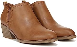Dr. Scholl's Shoes Women's Laurel Ankle Bootie Boot, Honey Brown Smooth, 7.5 Wide | Image 3