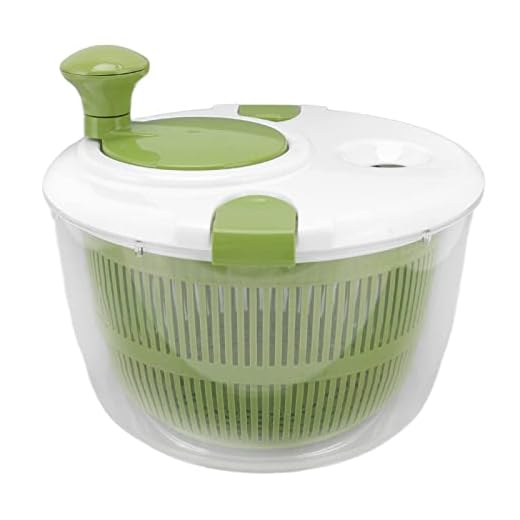Large Hand Cranking Salad Spinner