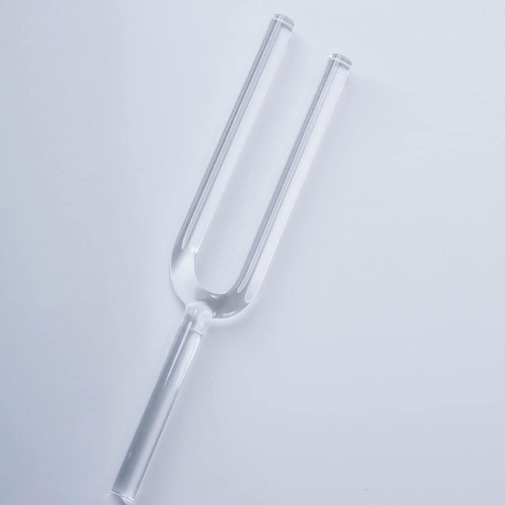 Amazon.co.jp: クリスタル音叉、クリアで強力な音、直径25mm、ストレス