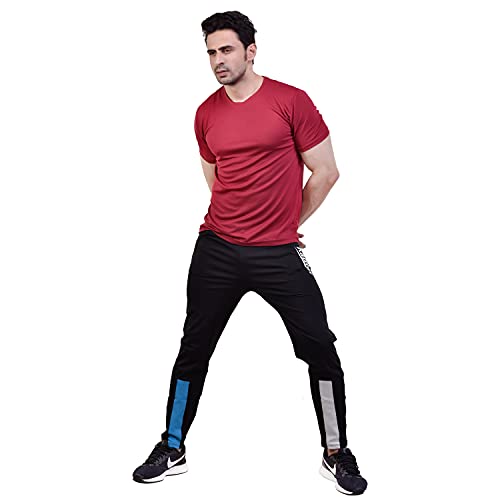 Image of Fashionbazzar4u Men's Cotton Blend Regular Fit Solid Round Neck T-Shirt