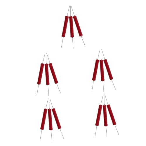 Résistances cylindriques Amosfun à film de haute précision, résistance électrique haute tension