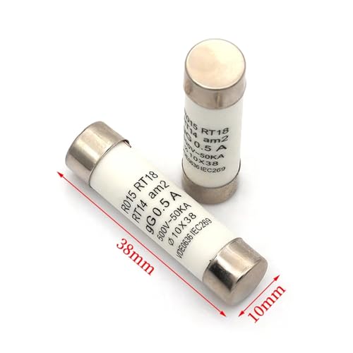 Fusible céramique 10x38 20A protège vos appareils contre la surtension 500V - 2