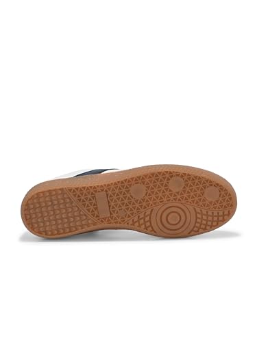 Image of LOQO Men's Lugo White-Navy Sneakers