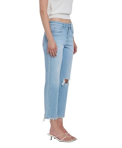 VERVET High Rise Regular Straight Jeans T65072