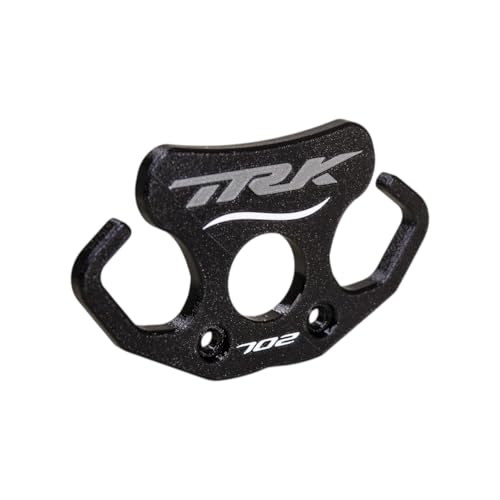 3DPRINTOK Accessori per Benelli TRK 702 e 702X Piastra di Sterzo Decorativa con scritta TRK ! (PIASTRA 702 GRIGIA)