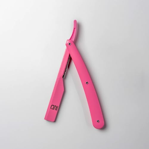 Image of L3 Straight Razor Holder - Excellent Grip and Control - Precision Shaving Control - Level Three Straight Razor Holder (Pink)