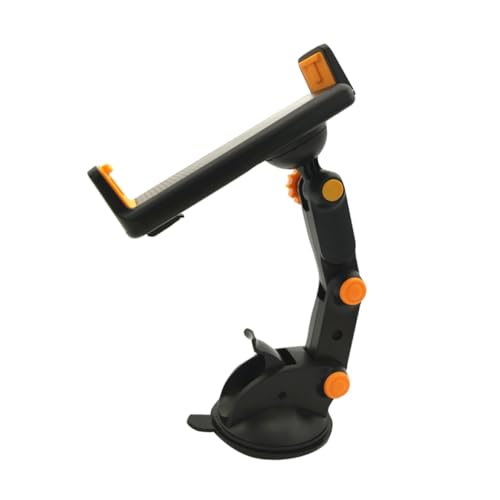 Supporto da da auto per telefono e tablet per smartphone e design antiscivolo per cruscotto e finestra nero