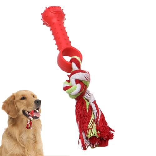 犬用ソフトチューおもちゃ - 口腔ケアロープ犬用おもちゃ - 食品グレードの噛むおもちゃ、柔らかい犬のおもちゃ、トレーニング、ペット、口腔衛生用の歯が生える子犬のおもちゃ