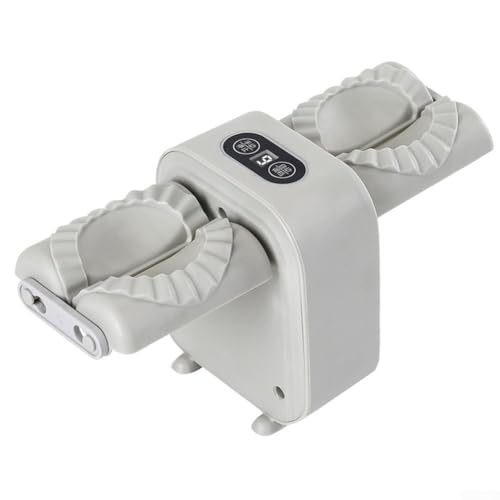 Imagen de Eléctrica Dumpling Maker automática Ravioli Shaper 2 modos Aparato de cocina para Wonton Potsticker Gris Verde