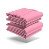 Mezzati Luxury Bed Sheets Set - Sale - Best, Softest, Coziest Sheets Ever! 1800 Prestige Collection Brushed Microfiber Bedding (Pink, Queen)