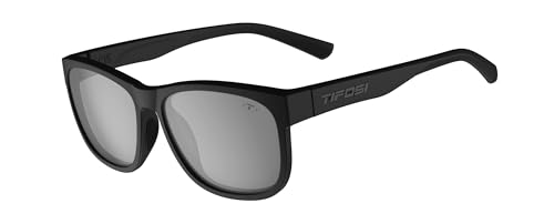 Tifosi Optics Swank XL Sunglasses (BlackOut, Smoke Lens)