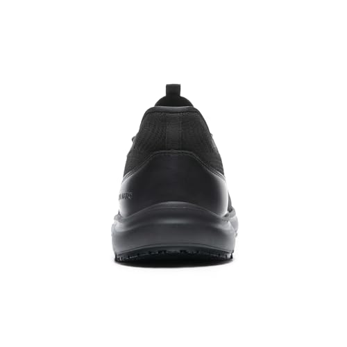 Image of Bruno Marc Men's Hands Free Non Slip Work Shoes, Water Resistance Restaurant Slip on Food Service Sneakers