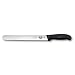 Produktbild Victorinox Fibrox Schinkenmeser, Kochmesser, Runde Scharfe Klinge, Spülmaschinengeeignet, Rostfreier Stahl, schwarz