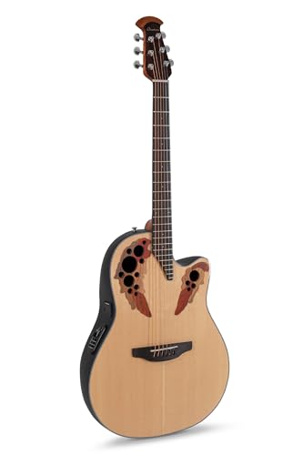 Amazon | Ovation Celebrity CE44-4-G Natural エレアコギター