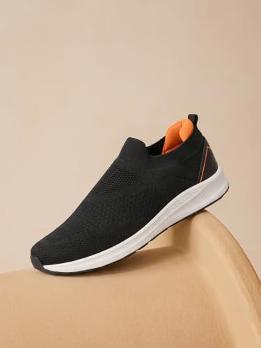 Image of OFF LIMITS Derek Plus Size Men's Slip-On Shoes | Wide Fit Walking Design, Reinforced Cushioning for Comfort All Day