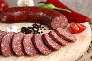 4 of Nema Halal Hot Sucuk Sausage 16oz `Total 4lb`by Basil Grocery