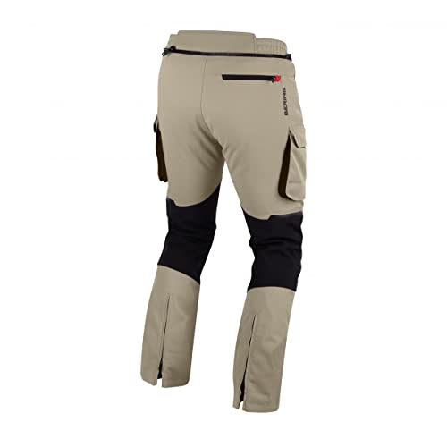 Pantalon moto imperméable BERING Freeway beige taille 4XL
