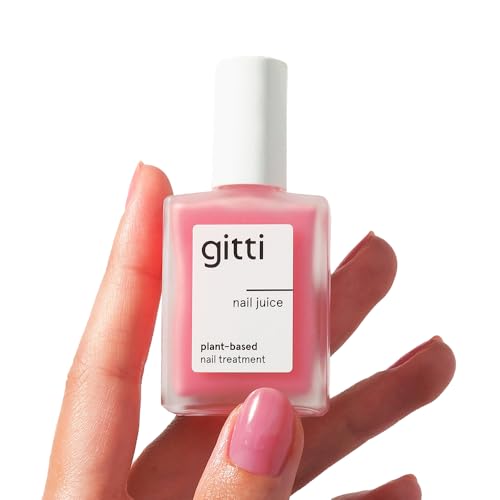 gitti Nail Juice I Natural Nail Care Treatment and Sheer Pink Col...