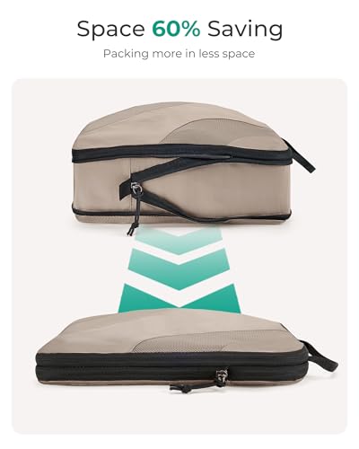 Image of BAGSMART Compression Packing Cubes for Travel