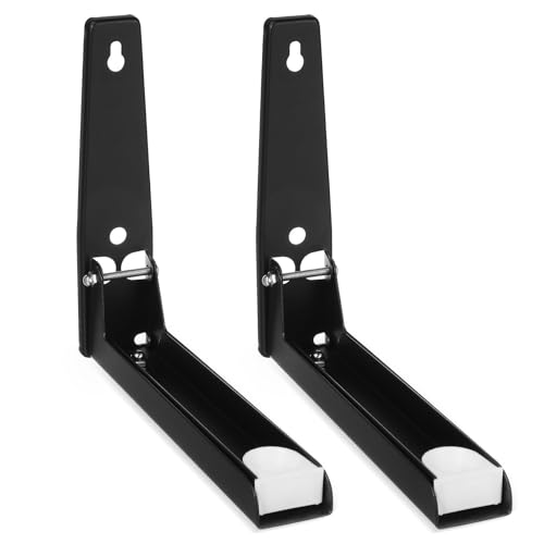 Support mural réglable micro-ondes pour remédier au manque de place en cuisine