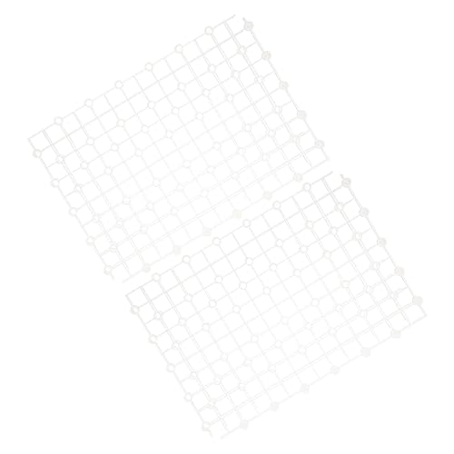 Kisangel 2個 缸底部網格仕 り板 可 な製フィルター用隔板 摩耗性 水槽 に砂