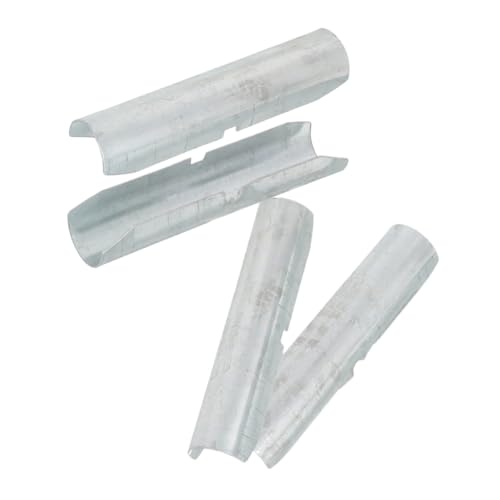 Vaguelly 4pcs Heavy Duty Curtain Rod Connectors Joints for Easy Installation Window Curtain Rod Accessories Secure Splicing for Drapery