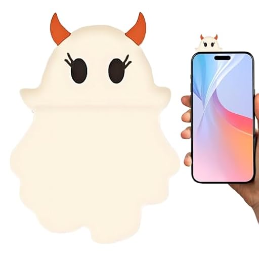Liakyunf Figuras Mini Para Funda Móvil,Figurita Fantasma Decoración Para Smartphone | Figuritas Adhesivas Decorativas Para Celulares Tablets Salpicaderos Hombres Mujeres | Ya disponible en tu tienda friki favorita! En mundofriki.es!
